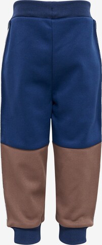 Hummel Tapered Workout Pants 'Olek' in Blue