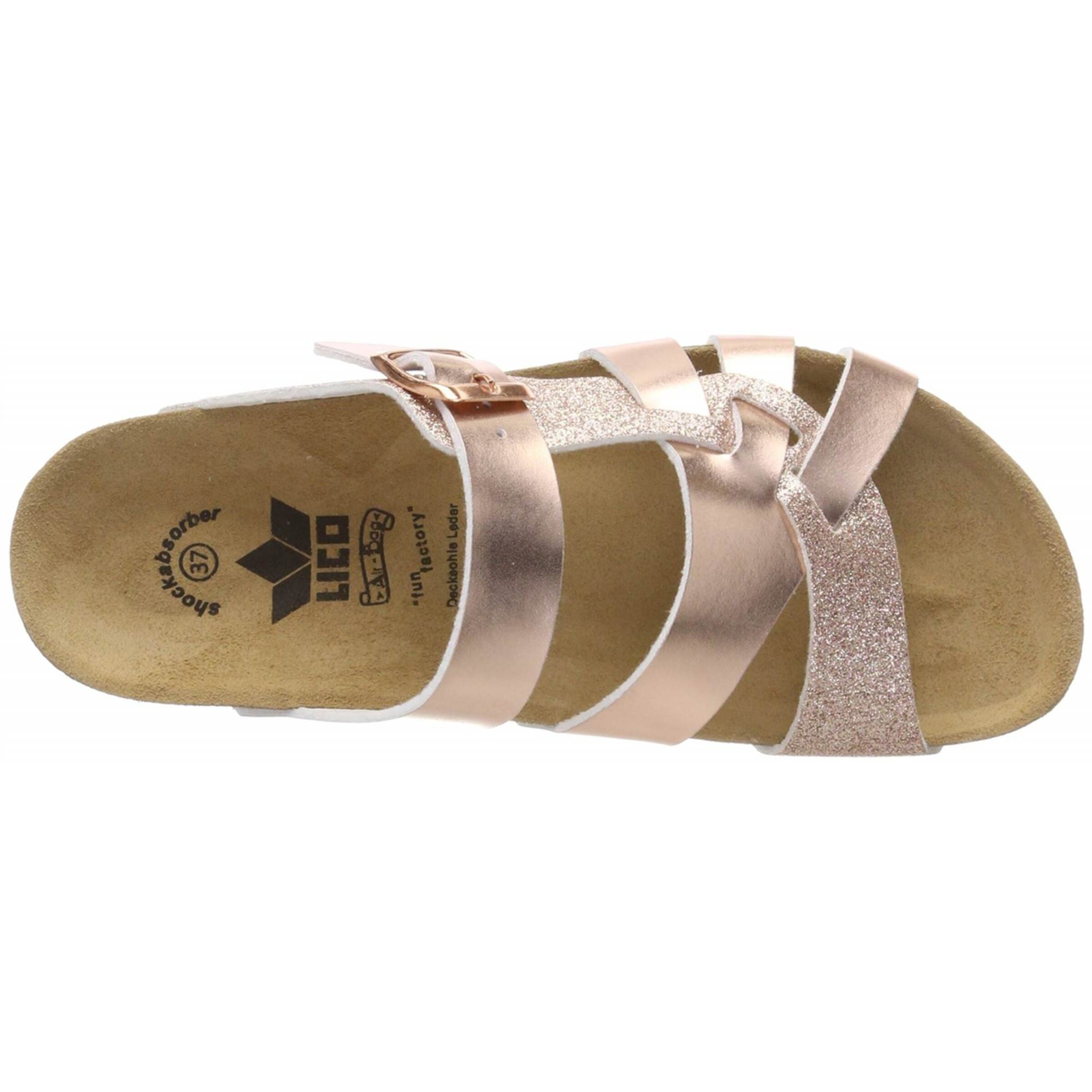 LICO Pantolette 'Bioline Latino' in Pink