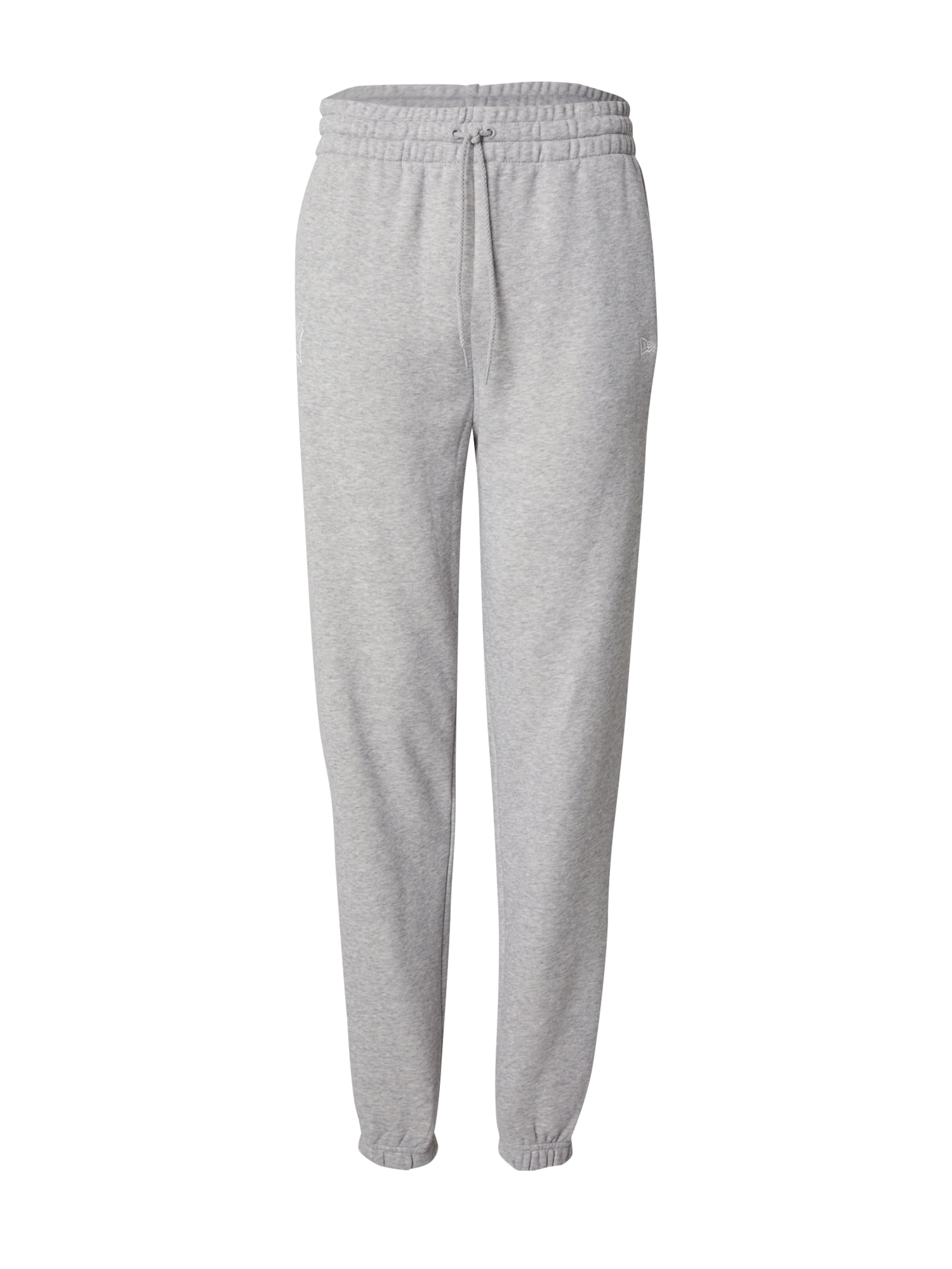 NEW ERA Дънки Tapered Leg Панталон 'NEYYAN' в сиво: отпред