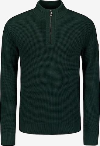 No Excess Sweater in Green: front