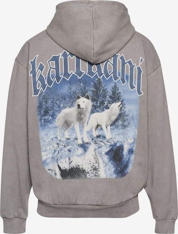 Karl Kani Sweatjacke in Grau