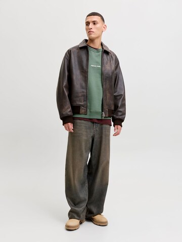 JACK & JONES Sweatshirt in Grün