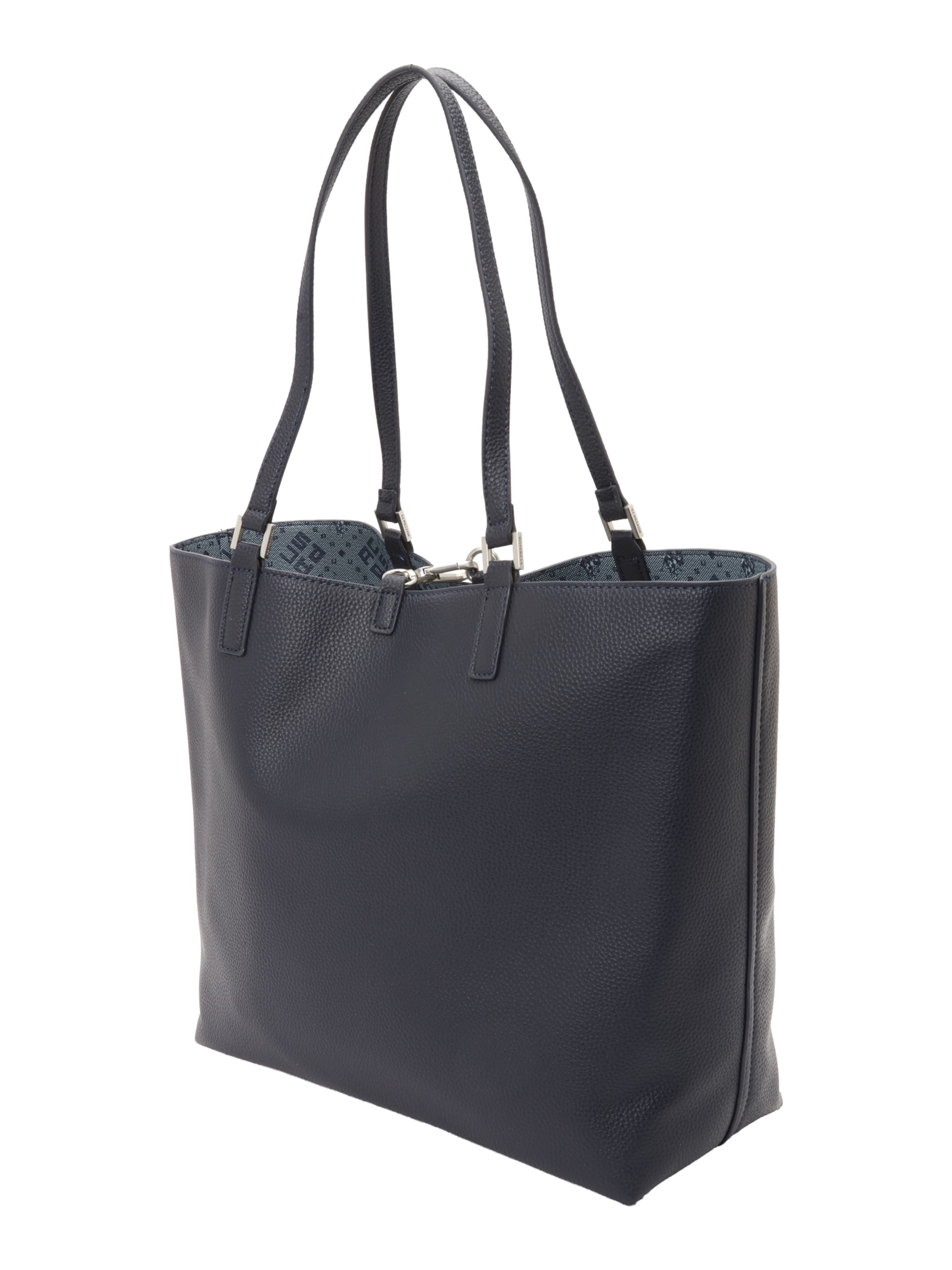 U.S. POLO ASSN. Shopper táska - kék: oldalt