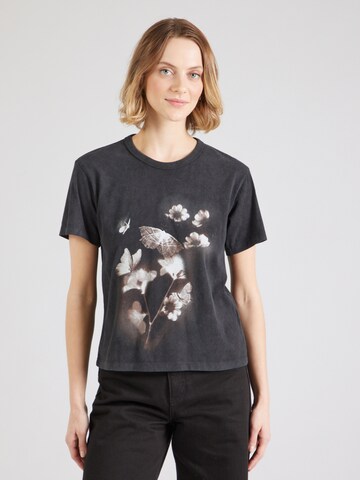 T-shirt 'Destrel_1' HUGO en noir : devant