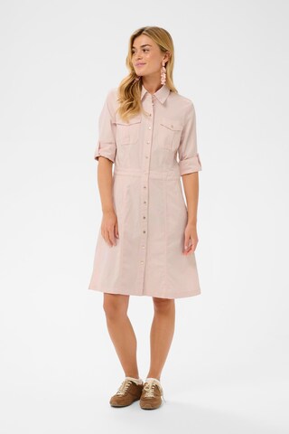 Robe-chemise 'CROttilie' Cream en rose