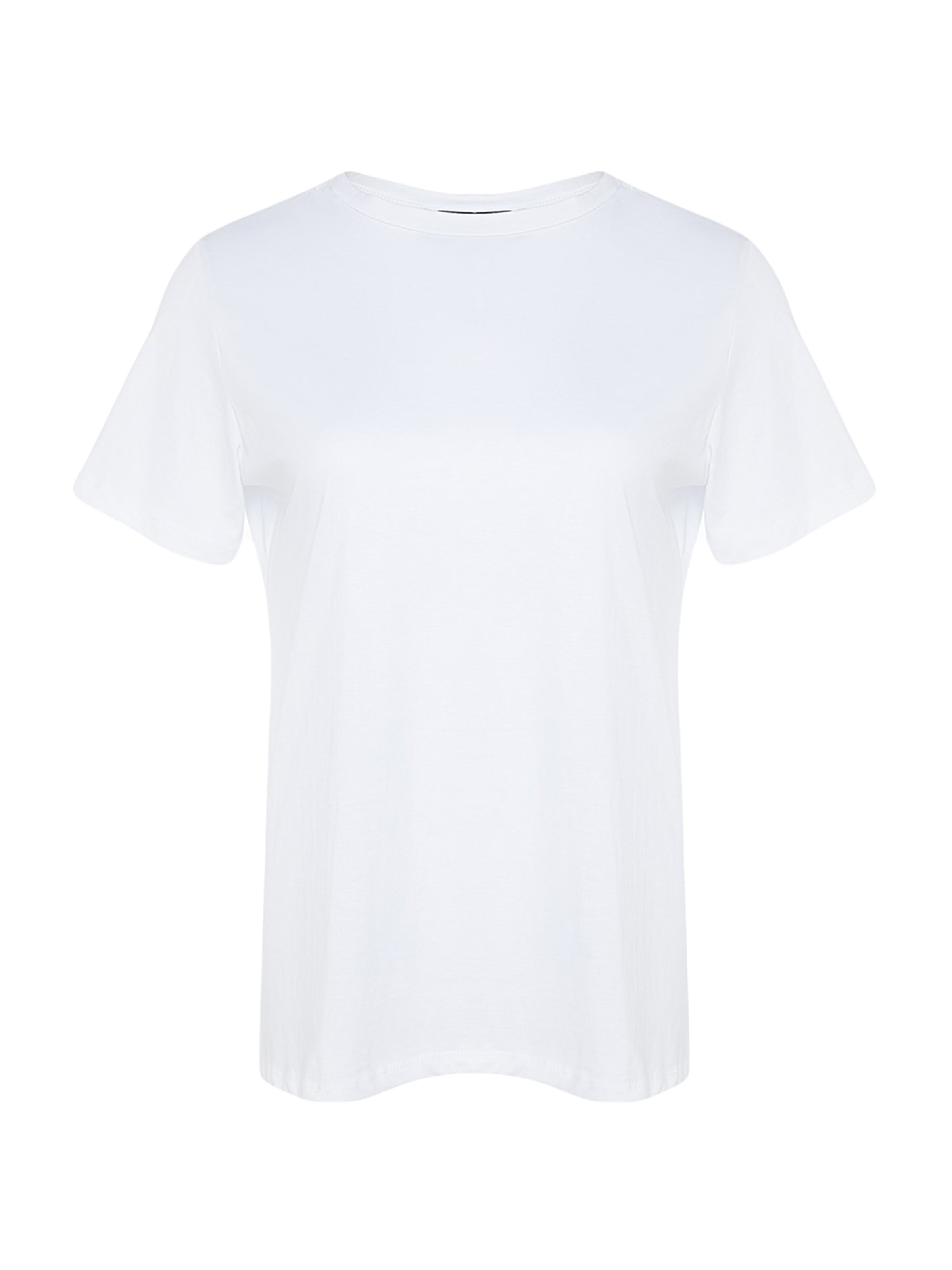 Maglietta di Trendyol Curve in bianco: frontale