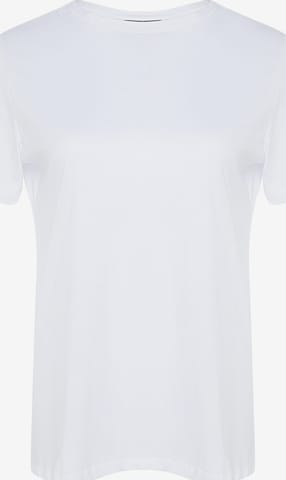 Trendyol CurveMajica - bijela boja: prednji dio