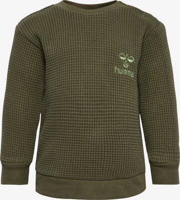 Hummel Sportief sweatshirt 'COSY' in Groen: voorkant