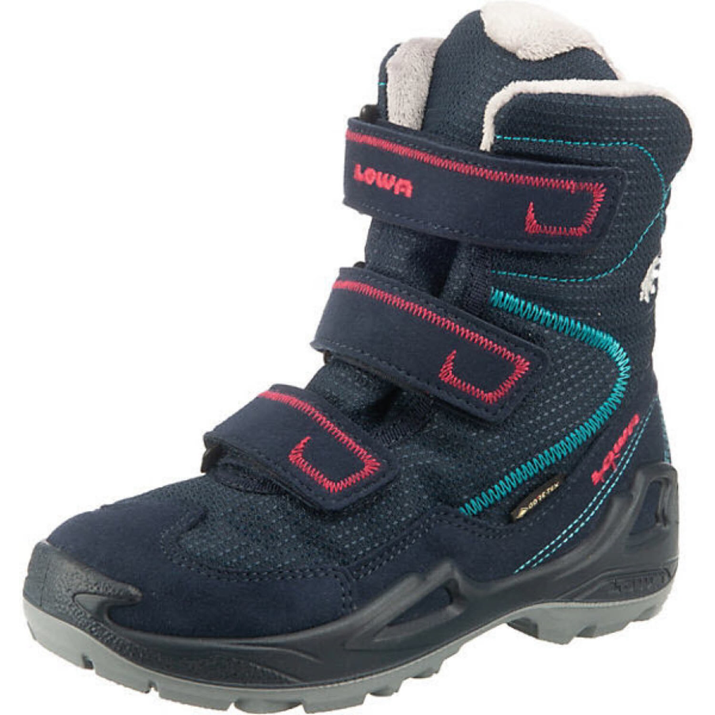 LOWA Outdoorschuh 'Milo Gtx Hi' in Blau: Vorderseite