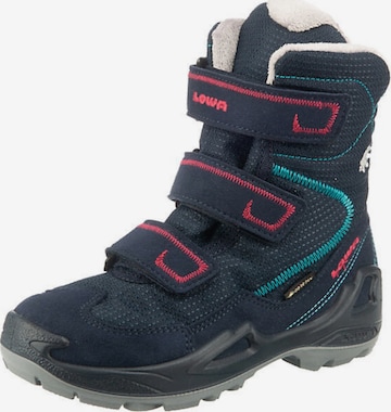 LOWA Outdoorschuh 'Milo Gtx Hi' in Blau: Vorderseite