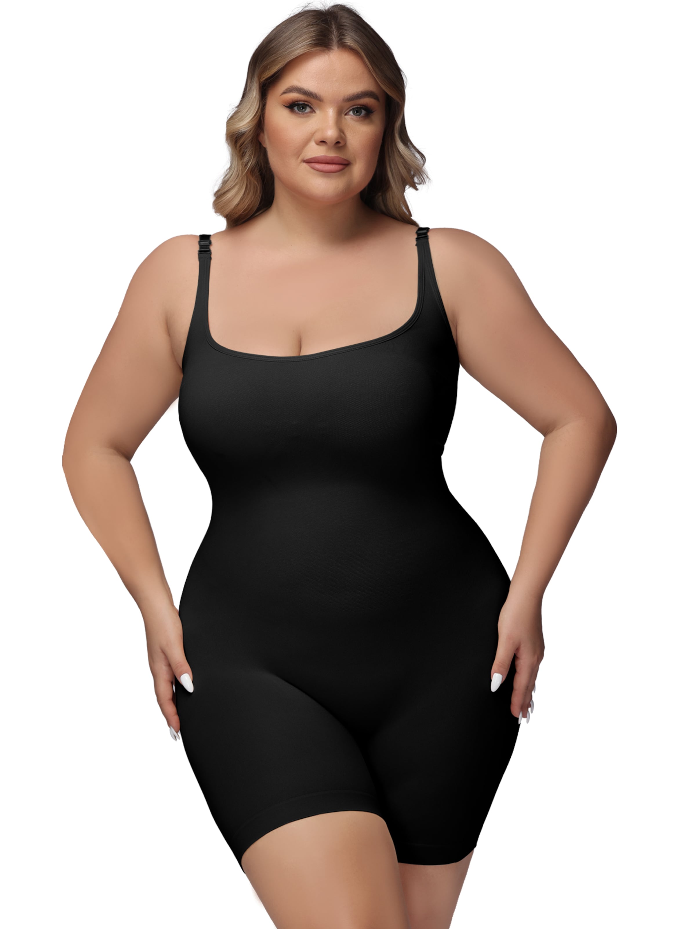 MEETWEE Shaping Bodysuit in Black