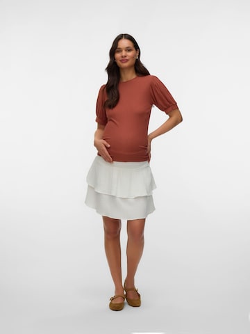 MAMALICIOUS Shirt in Brown