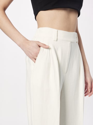SECOND FEMALE Loose fit Pants 'Lino' in White
