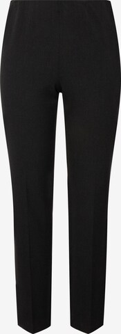 Ulla Popken Regular Pants in Black: front