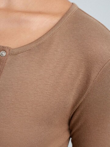 Dilvin Shirt in Brown