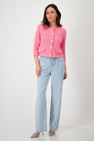 monari Knit Cardigan in Pink