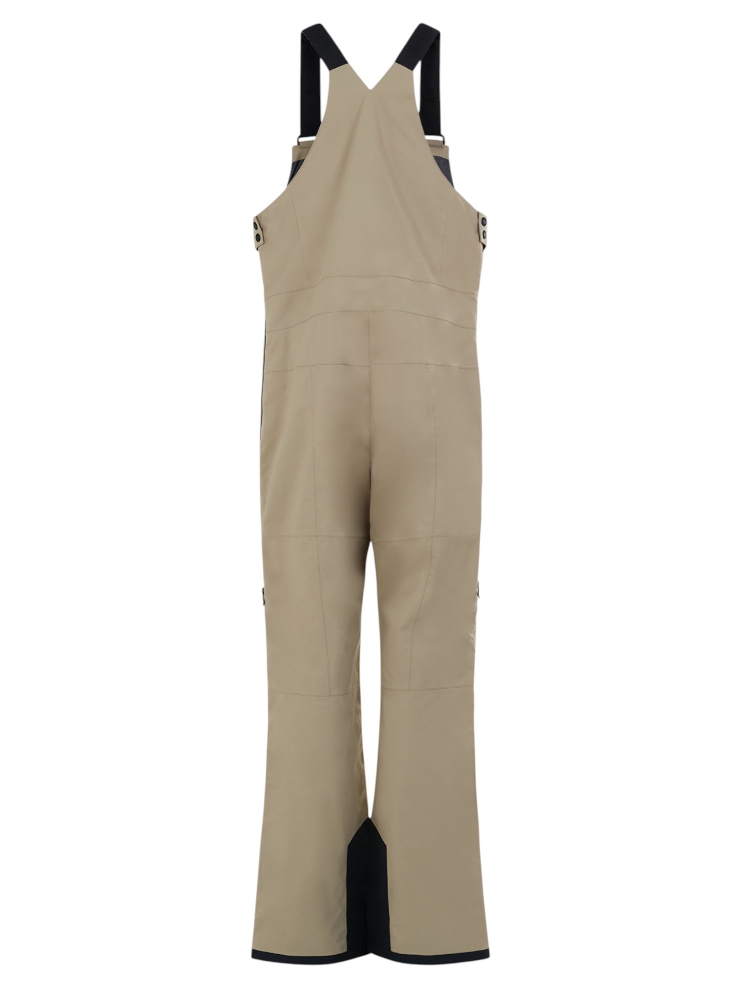 Fundango Regular Skihose 'Benton 3L Bib' in Beige