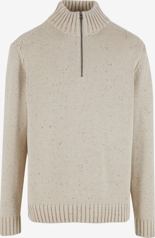 INDICODE JEANS Sweater 'Oscarlo' in Beige: front
