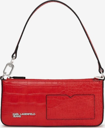 KARL LAGERFELD JEANS Handbag in Red: front
