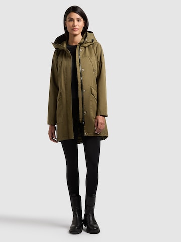 khujo Between-seasons coat 'Agev' in Green