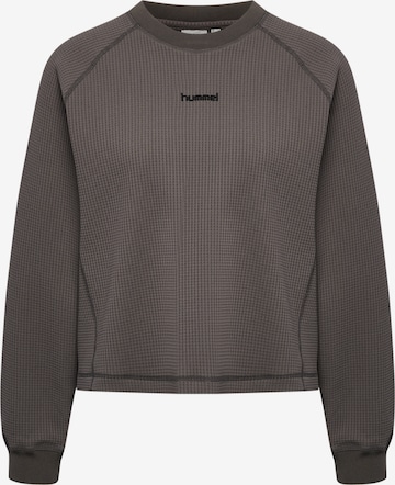 T-shirt fonctionnel Hummel en marron : devant