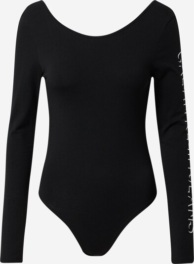 Calvin Klein Jeans Bodysuit 'SHADOW' in Black / White, Item view