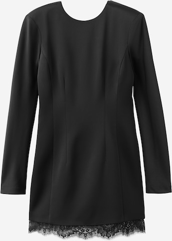 MANGOHaljina 'COBRA' - crna boja: prednji dio