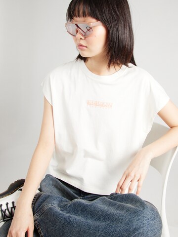 T-shirt 'TAHI' NAPAPIJRI en blanc