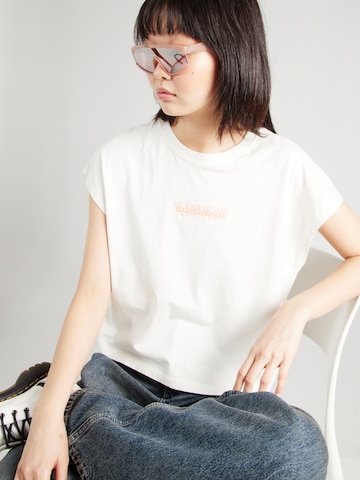 T-shirt 'TAHI' NAPAPIJRI en blanc