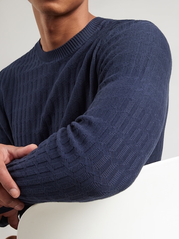 JOOP! Sweter 'Welmo' w kolorze niebieski