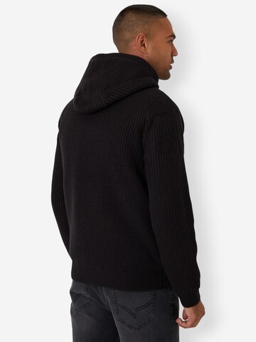 Threadbare Hemdjacke 'Haydock' in Schwarz