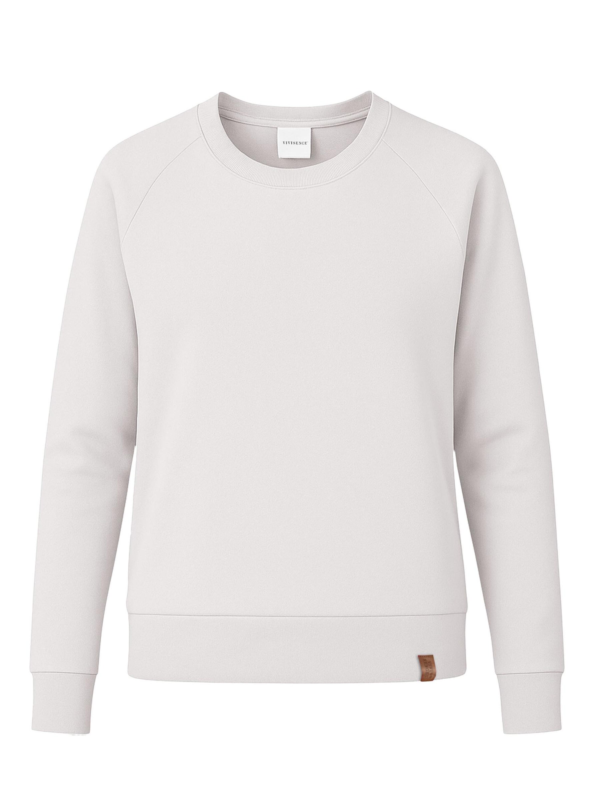 Vivisence Sweatshirt '9004' in White: front