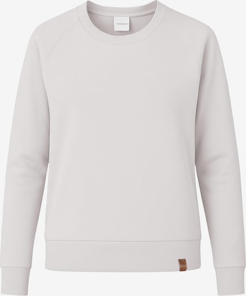 Sweat-shirt '9004' Vivisence en blanc : devant