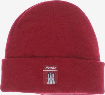 Derbe Hat & Cap in One size in Red: front