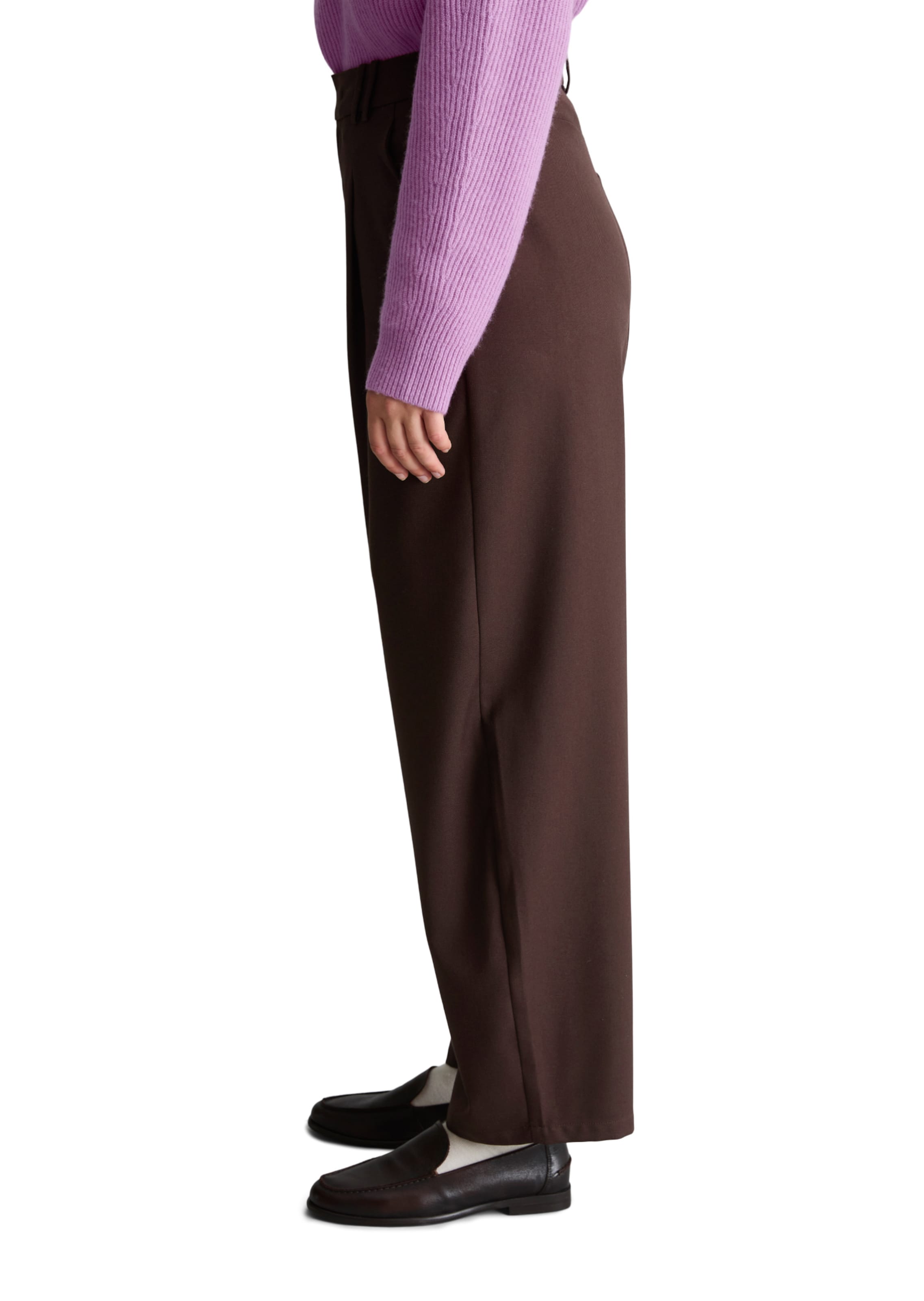 Marc O'Polo DENIM Loosefit Hose in Braun