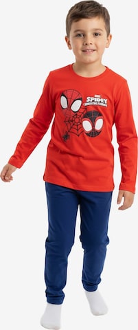 SPIDERMAN Schlafanzug 'Marvel Spidey und seine Super-Freunde' in Mischfarben: Vorderseite