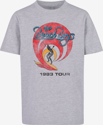 F4NT4STIC Shirt 'The Beach Boys' in Grijs: voorkant