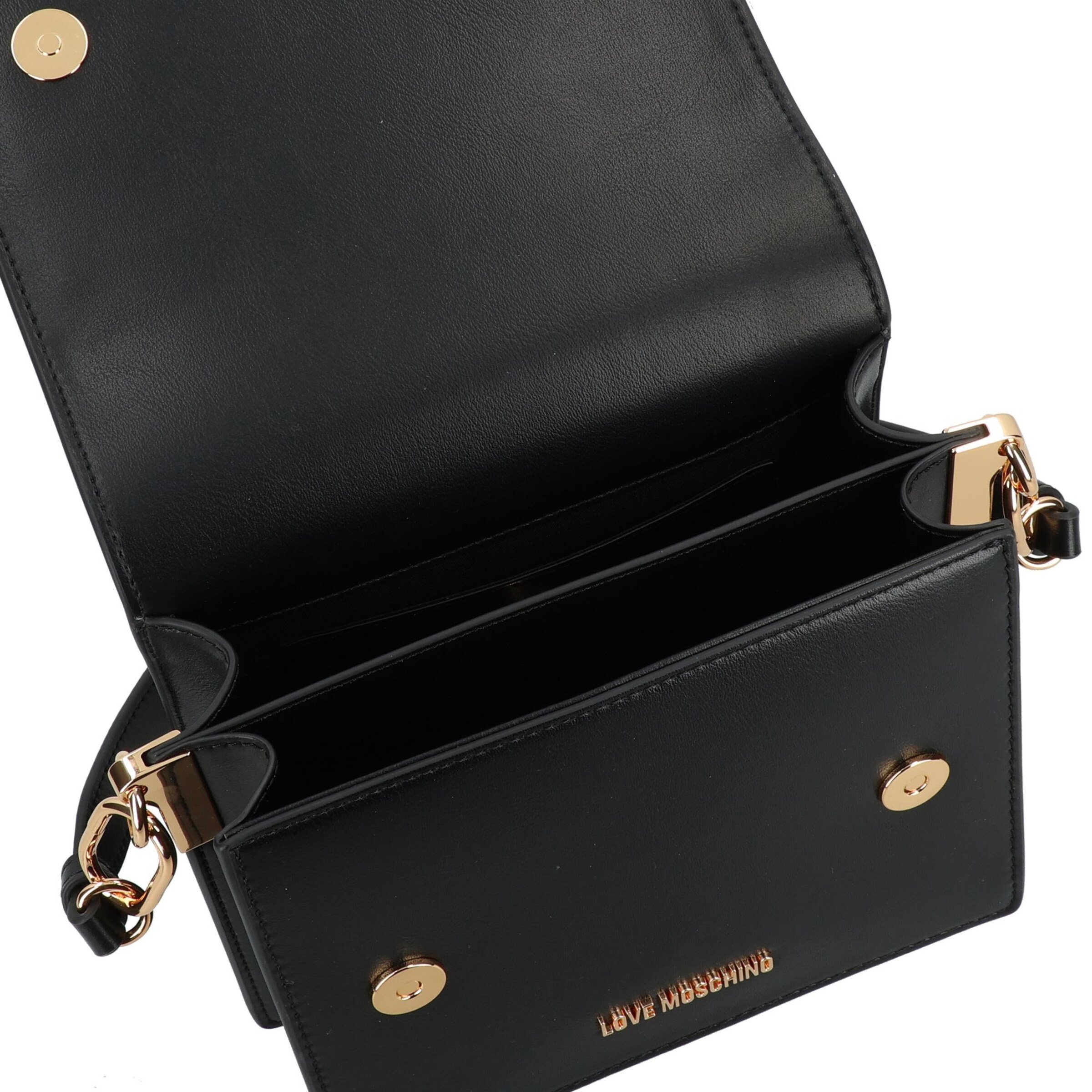 Love Moschino Shoulder bag 'Script' in Black