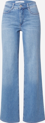 MAC Wide leg Jeans in Blauw: voorkant