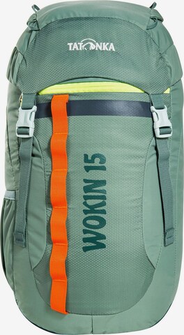 TATONKA Sports Backpack 'Wokin 15' in Green: front