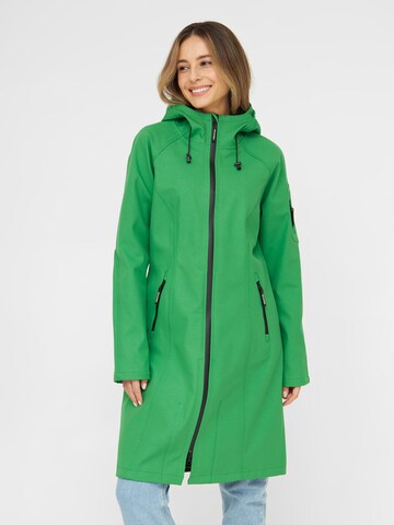 Manteau fonctionnel 'RAIN37L' ILSE JACOBSEN en vert : devant