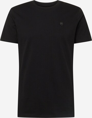 KnowledgeCotton Apparel Shirt 'ALDER' in Black: front