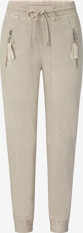 PADDOCKS Tapered Pants in Beige: front