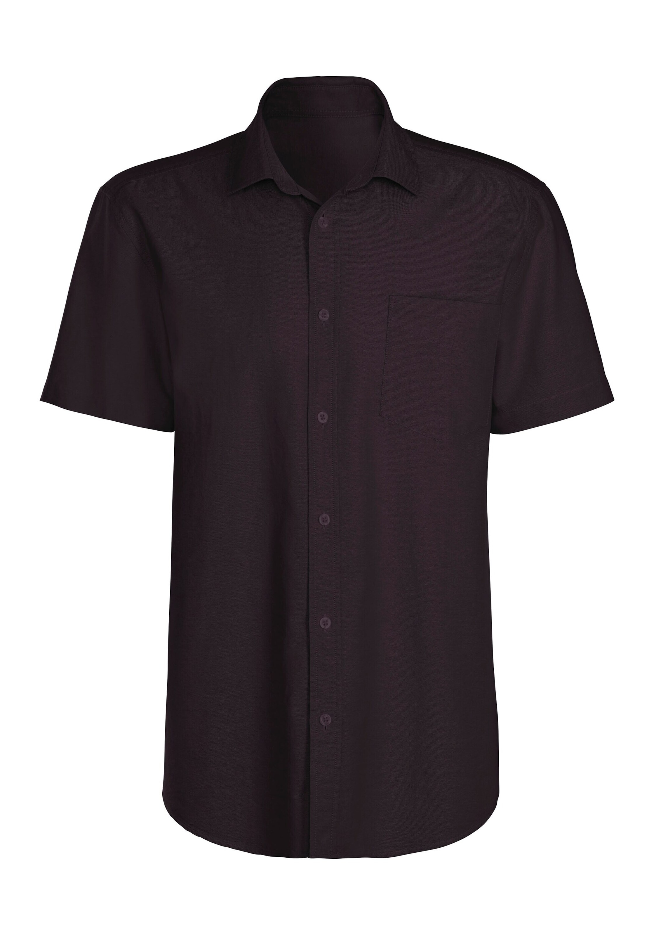 H.I.S Regular Fit Hemd in Schwarz