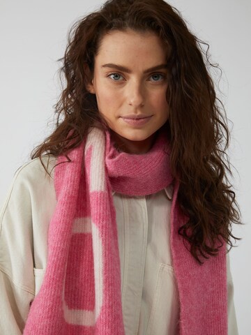 CODELLO Scarf in Pink: front