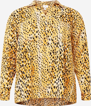 River Island Plus Blouse in Yellow: front