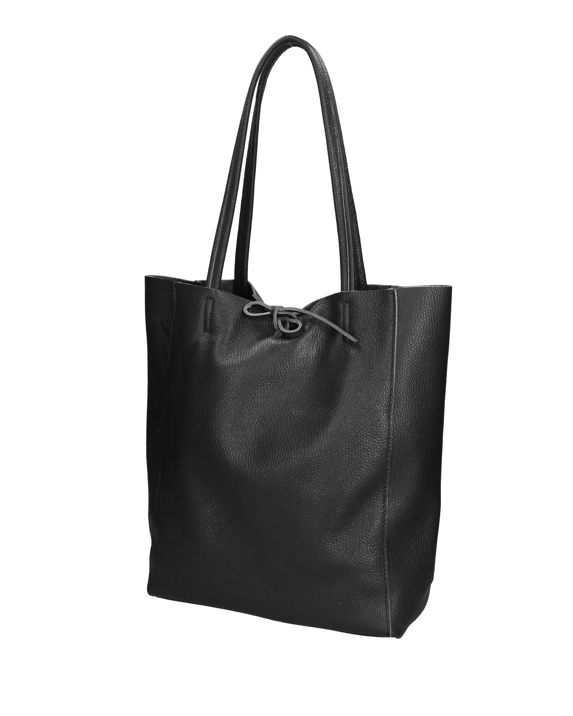 Cabas Gave Lux en noir : devant