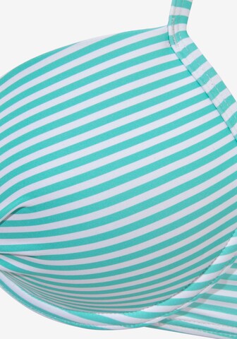 Push-up Bikini s.Oliver en vert