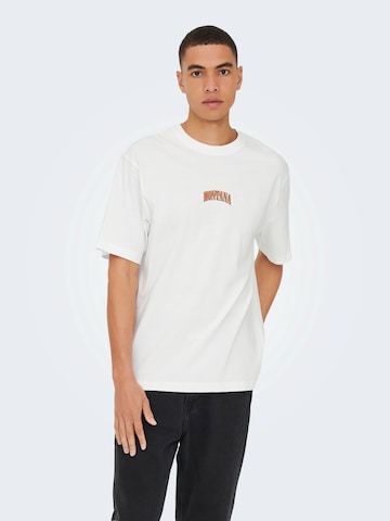 Only & Sons Shirt 'ONSSEB' in Wit