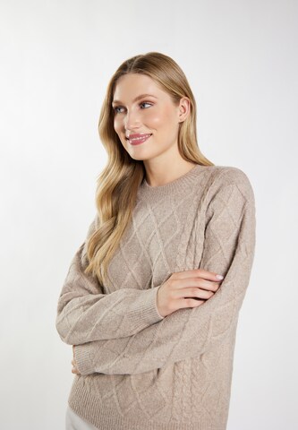 DreiMaster Vintage Sweater 'Imane' in Beige: front